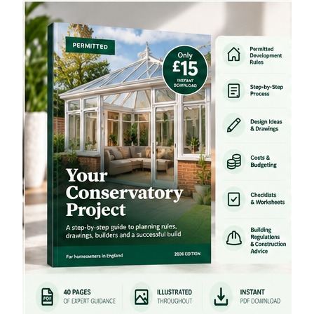 Conservatory Guide — £15 illustrated PDF guide by PERMITTED