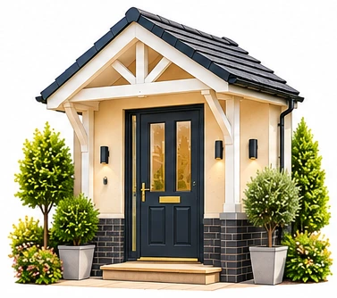 Front porch illustration