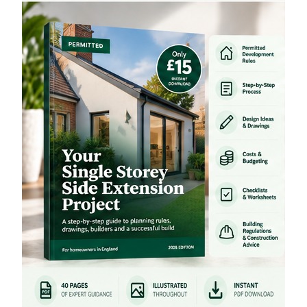 Side Extension Guide — £15 illustrated PDF guide by PERMITTED